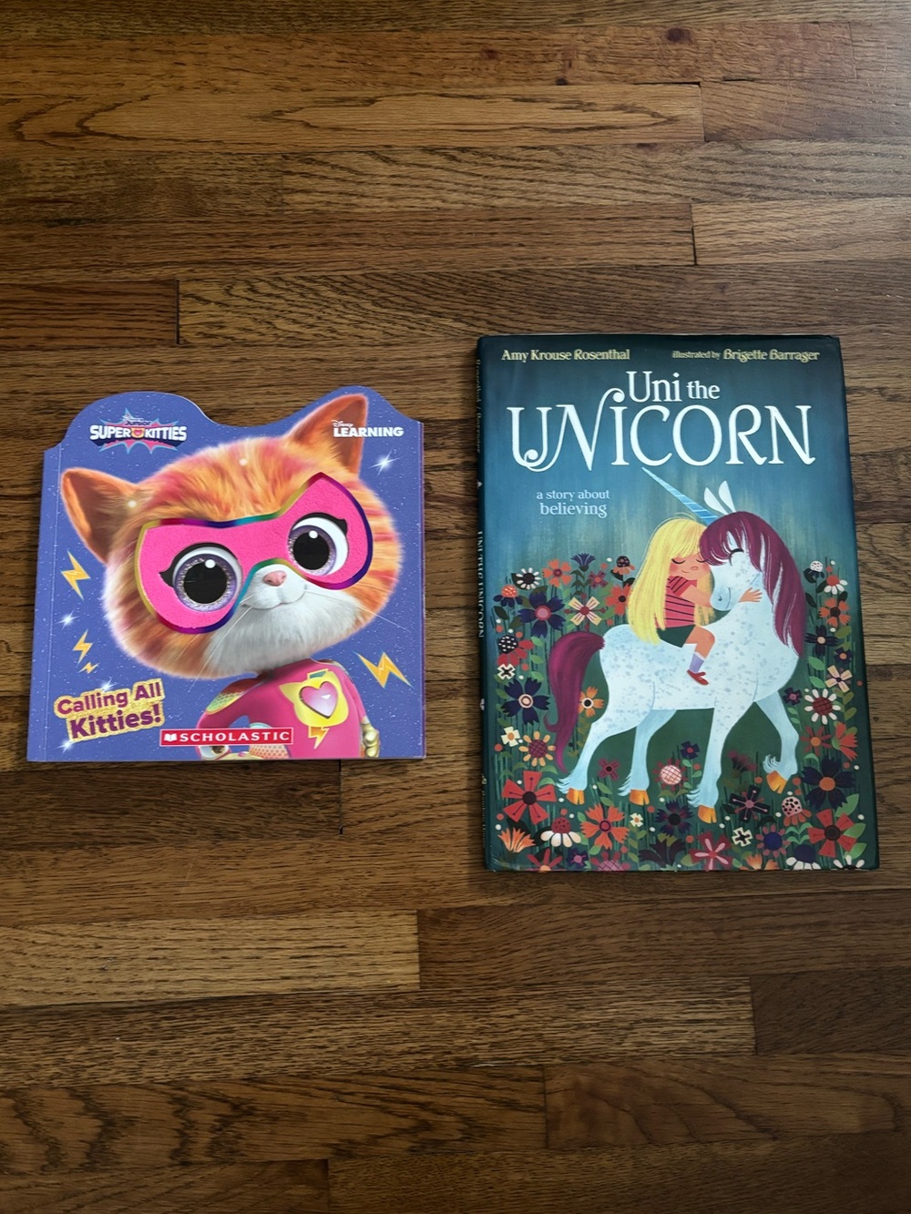 Uni the Unicorn & Super Kitties book lot